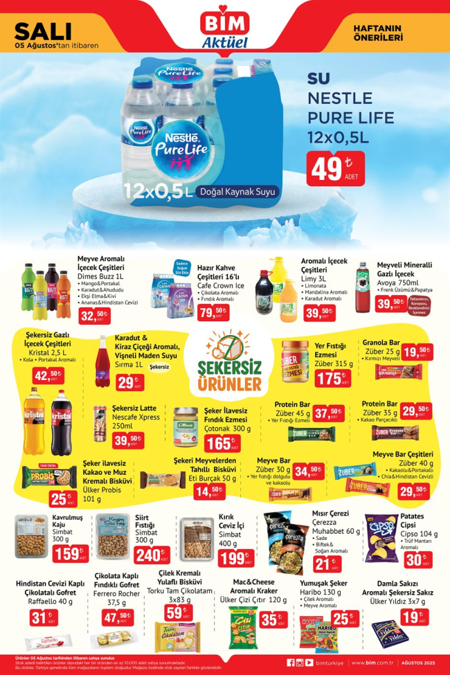 BİM 5 Ağustos 2025 Aktüel Ürünler Kataloğu Yayında: Bu Salı Alışveriş Sepetleri Dolup Taşacak!