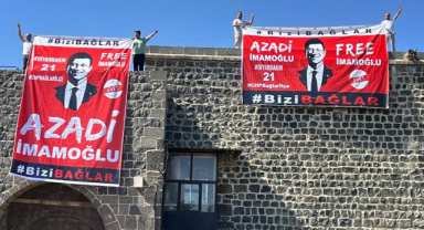 Diyarbakır Surlarına Asılan