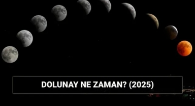Dolunay Ne Zaman? İşte 2025 Dolunay Takvimi ve Ay Evreleri