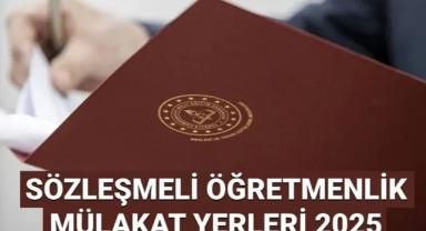 Sözleşmeli Öğretmen Mülakat Yerleri Belli Oldu | 2025 MEB Mülakat Yeri Sorgulama Ekranı