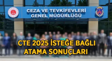 Son Dakika: CTE Tayin Sonuçları 2025 Açıklandı: Adalet Bakanlığı Tayin Sonuçları 2025