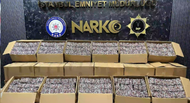 İstanbul’da 2,5 Milyon Uyuşturucu Hap Ele Geçirildi!