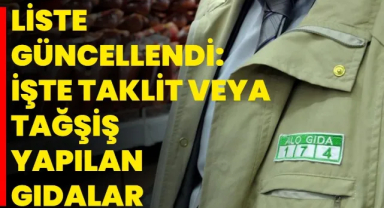 Sahte Gıdalar İfşa Edildi! Taklit ve Tağşiş Ürünlerin Tam Listesi