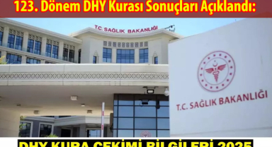 123. Dönem DHY Kurası Sonuçları Açıklandı: Hekimlerin Atama Kura İsim Listesi Yayımlandı