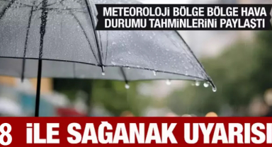 Dikkat! Sağanak Yağış Uyarısı: Bugün Yağmur Var mı, Hangi İllerde Yağmur Yağacak?
