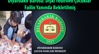 Diyarbakır Barosu: Dışkı Yedirilen Çocuklar Failin Yanında Bekletilmiş
