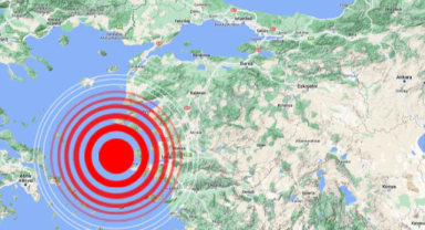 Son Dakika Ege Denizi’nde Deprem