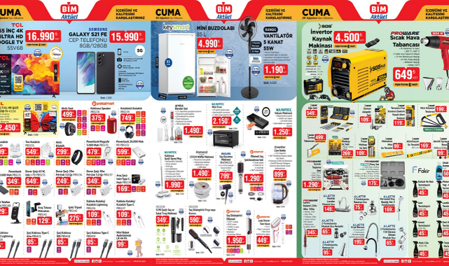 BİM Aktüel 29 Ağustos 2025: İnvertör Kaynak Makinesi ve Waffle Makinesi Raflarda!