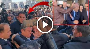 Özgür Özel'e Saldıran Kişi Bakın Kim Çıktı 